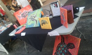 The table after several sales.