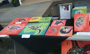 My table at the start of the event.